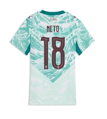 Portugal Pedro Neto #18 Bortatröja Dam VM 2026 Kortärmad